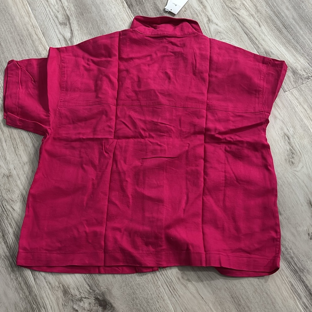 LINEN-BLEND SHIRT - Picture 4 of 5